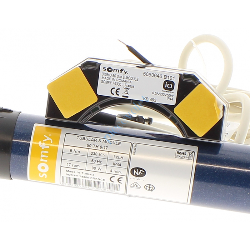 1130347 Moteur Oximo S Auto Court 6/17 TH (Tête Etroite) io LT 50 sans Mds