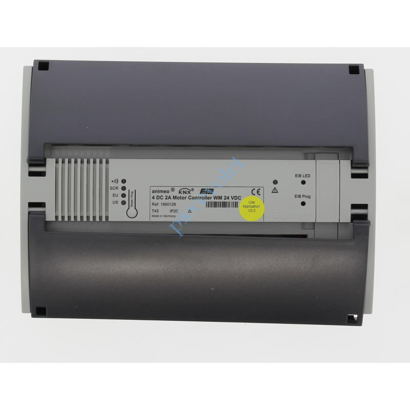 1860128 Motor Controller 4DC/2A Bus EIB Knx & IB+ 230 VAC/24 VDC Modèle WM (Montage en Faux-Plafond)