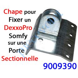 9009390 Chape pour Panneau Sectionnelle Spécifique pour Attacher le Bras du Dexxo Pro