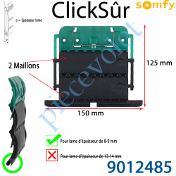 9012485 Verrou Automatique Clicksûr de 2 Maillons pour lame 8-9 mm