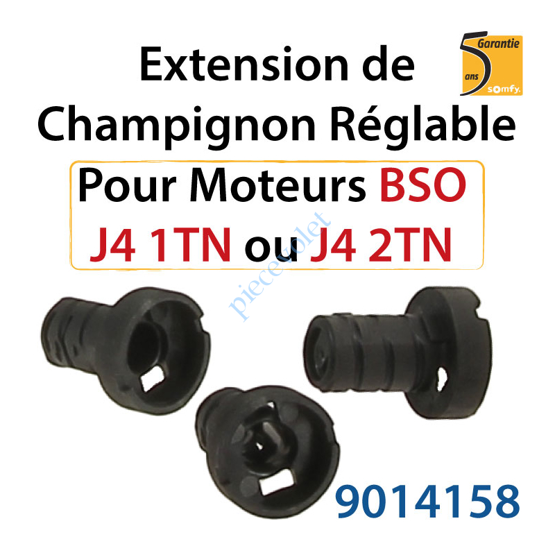 9014158 Extension de Champignon Réglable pour Moteur de Bso J4 1TN ou J4 2TN