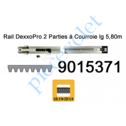 9015371 Rail Monobloc à Courroie 30 000 Cycles lg 5,80m (en 2 Parties) pour Dexxo Pro