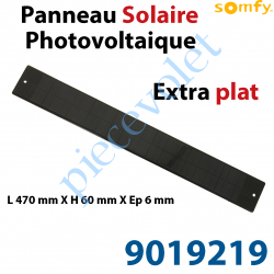 9019219 Panneau Solaire Photovoltaïque Oximo Wirefree Extra Plat Modèle 2015 Percé de 2 Trous