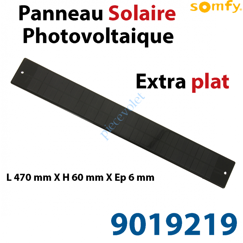 9019219 Panneau Solaire Photovoltaïque Oximo Wirefree Extra Plat Modèle 2015 Percé de 2 Trous