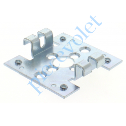 9520049 Support Moteur T5 Etrier Double Pince sur Plaque 80 x 80