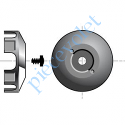 9910004 Stop Roue Avec Vis pour Moteurs LT 50 & T5