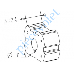 A772 Support d'Axe Zf 64