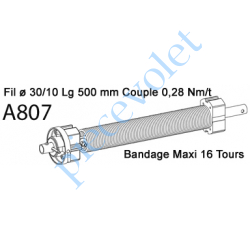 A807 Compensateur ZF64 Gauche Ressort 3050 Spécial Tirage Direct