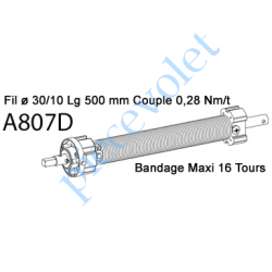 A807D Compensateur ZF64 Gauche Ressort 3050 Carré 10 Spécial Tirage Direct