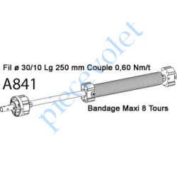 A841 Compensateur ZF64 Droit Ressort 3025