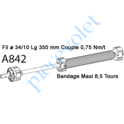 A842 Compensateur ZF64 Droit Ressort 3435