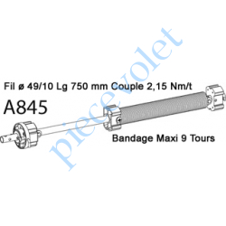 A845 Compensateur ZF64 Droit Ressort 4975