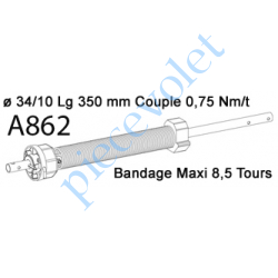 A862 Compensateur Octo 60 Gauche Ressort 3435