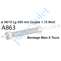 A863 Compensateur Octo 60 Gauche Ressort 3945