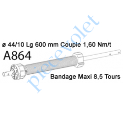 A864 Compensateur Octo 60 Gauche Ressort 4460