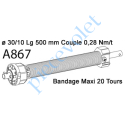 A867 Compensateur Octo 60 Gauche Ressort 3050 Spécial Tirage Direct