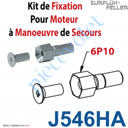 J546HA Pion Cheville de Fixation LT 50 Csi dans Aluréno Couple Maxi 50 Nm