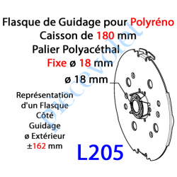 L205 Flasque Fixe  pour Polyréno 180