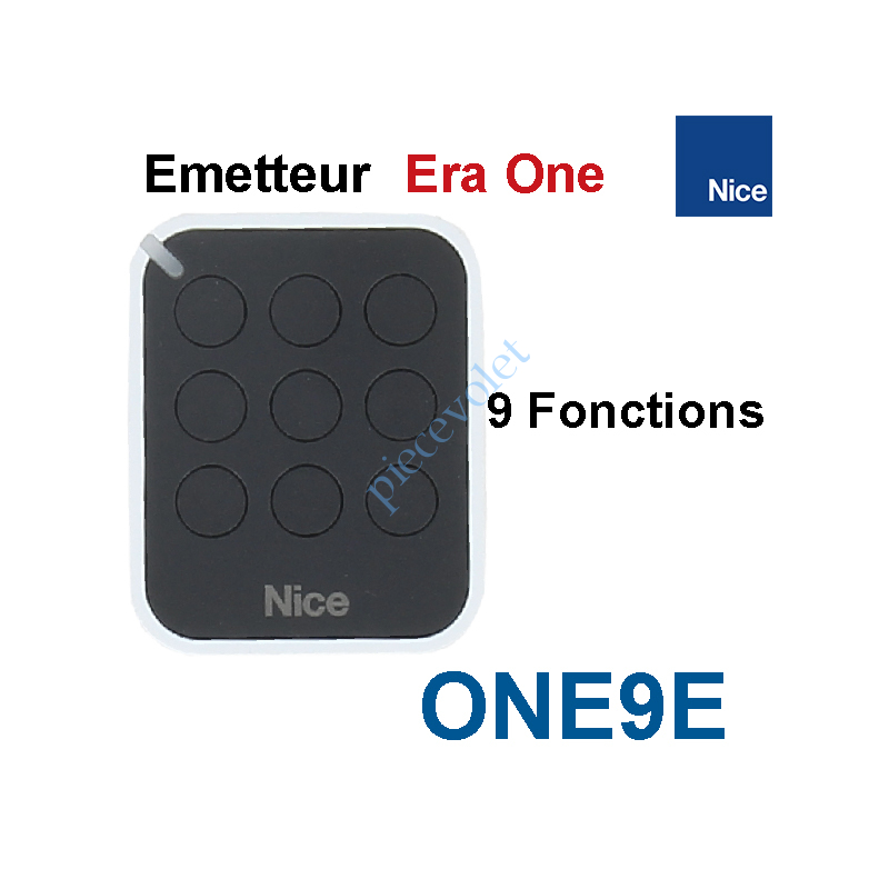 ON9E Emetteur Era One 9 Fonctions 433,92MHz Rolling Code