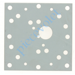 PL100X100 Plaque fixation 100 x 100 mm pour Fixation Moteurs & Treuils