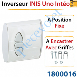 Inverseur Inis Uno Intéo à Encastrer avec Griffes à...