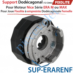 Support Dodécagonal Renforcé pour Moteur Nice Era M ou...