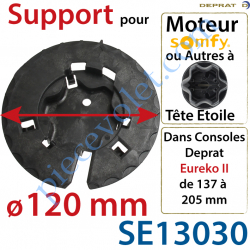 Support Moteur Somfy LT Tête Etoile Couple Maxi xx Nm...