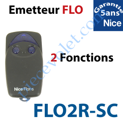 Emetteur Flor-sc 2 Fonctions 433,92MHz Rolling Code...