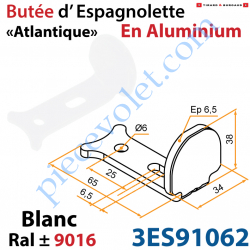 Butée Equerre d'Espagnolette type Atlantique à Visser en...