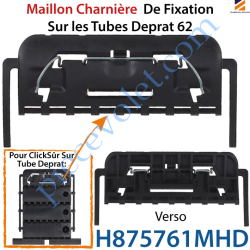 Maillon Charnière de Fixation sur le Tube Deprat 62 pour...