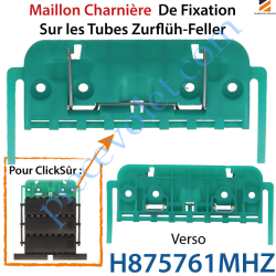 Maillon Charnière de Fixation sur les Tubes ZF pour...