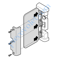 Support Orientable pour Détecteur d'Alarme Nice Coloris...