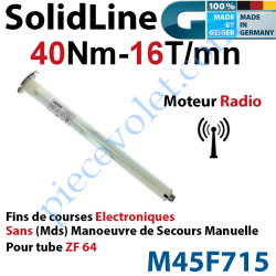 Moteur Geiger Radio SolidLine 40/16 Av FdC Electroniques...