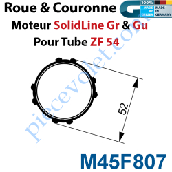 Jeu d'Adaptation pour Moteur GU45 au Tube Zf 54