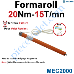 Moteur Formaroll Filaire Avec FdC à Réglage Progressif...