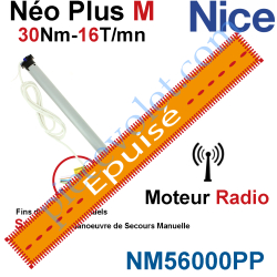Nice NM56000PP Moteur NéoPlus M 30/16 Radio 433,92MHz Rolling Code