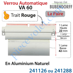 Verrou Automatique Bubendorff VA60 Avec 1 Lame...