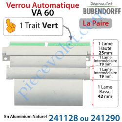 Verrou Automatique Bubendorff VA60 Avec 2 Lames...