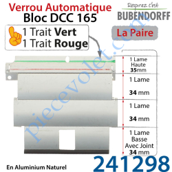 Verrous Automatiques Bubendorff  Bloc DCC 165 - trait...