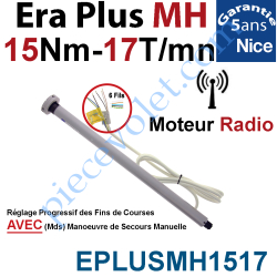 Moteur Nice Radio Era Plus MH 15/17 Av FdC Manuel &...