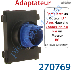 Adaptateur pour Moteur RG Bubendorff en remplacement du...