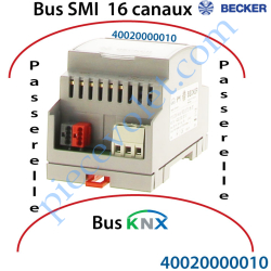 Passerelle entre le bus Smi 16 Canaux & le bus Knx