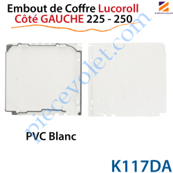 Embout de Coffre Lucoroll Pvc de 225-250 Gauche Av Joint...