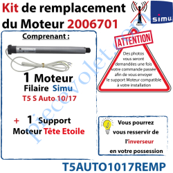 Moteur Simu de Remplacement du Moteur Simu Filaire...