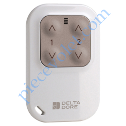 Emetteur Nomade Porte-Clé Delta Dore Tyxia 1400 X3D Blanc...